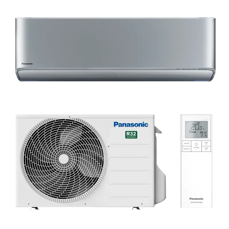PANASONIC KIT-XZ20-ZKE Etherea 2,0 kW - nástěnná jednotka, stříbrná
