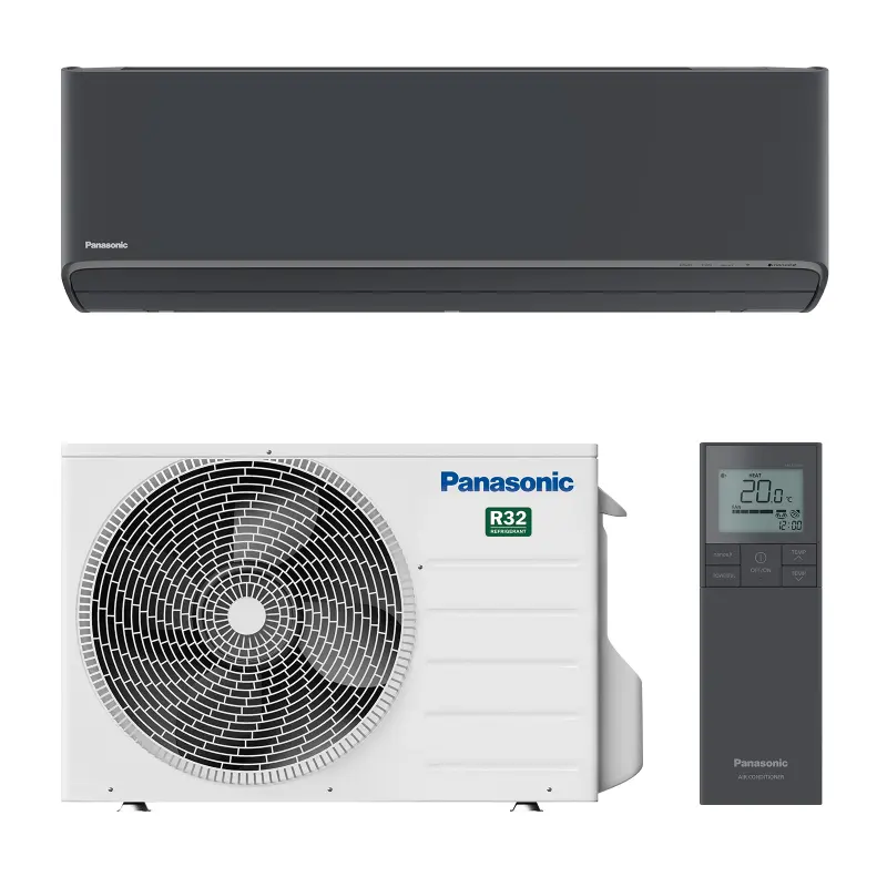 PANASONIC KIT-XZ35-ZKE-H Etherea 3,5 kW - nástěnná jednotka, grafitově šedá