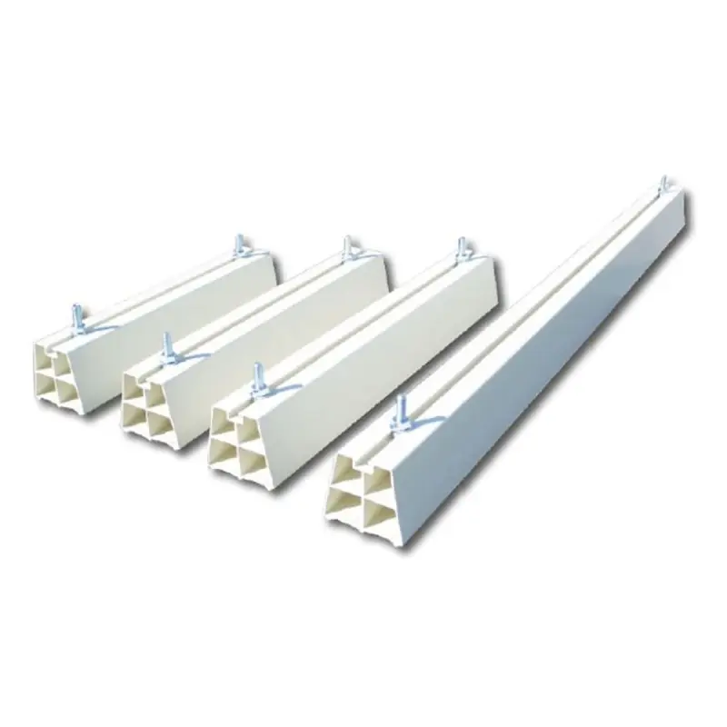 23721-antivibracni-montblok-1 Antivibrační montblok pro umístění na zem 400mm bez krytek, PVC, do 130kg