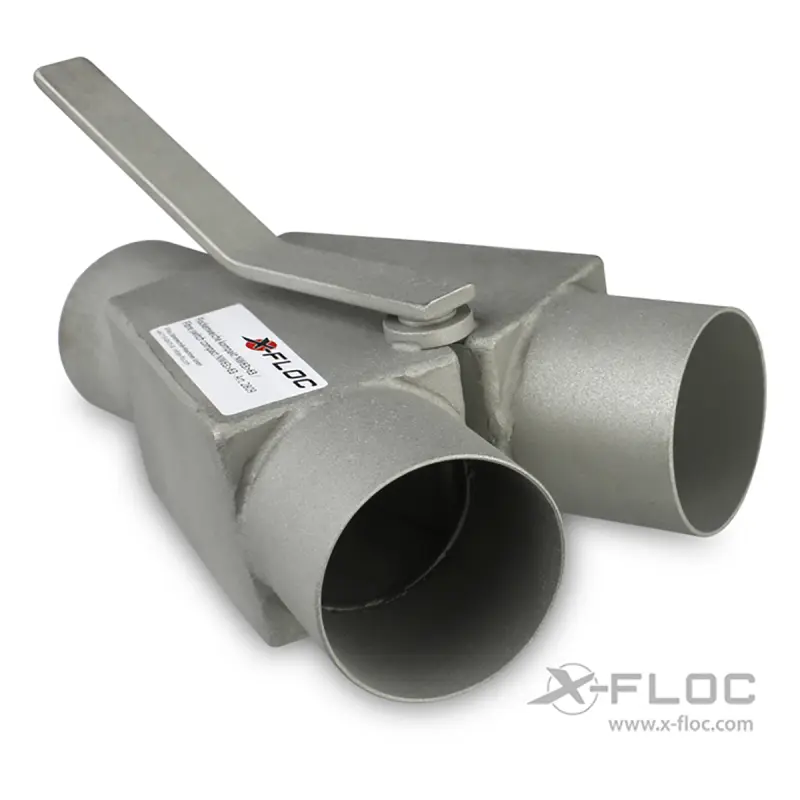 8063_2809 Rozbočovač hadic NW63>63 - s klapkou