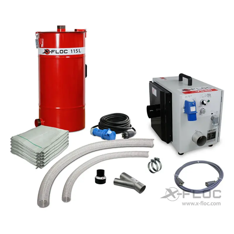 Jednotka na odsávání - set s barelem 115l