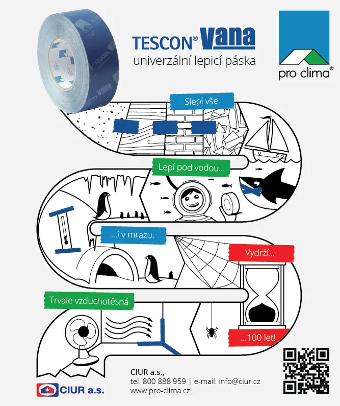 pro clima TESCON VANA 7,5 cm x 30 m