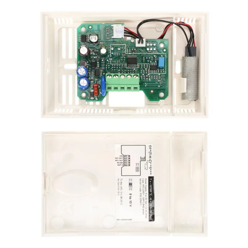 Čidlo kombinované do prostoru teplota  NTC + RV 10-90%, 0-10V