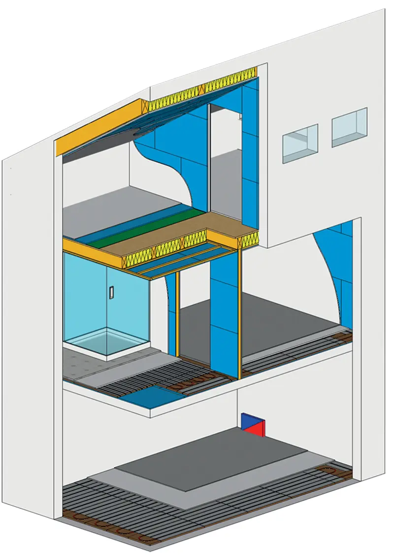 WOLF DESKA PhoneStar TRI 15 mm, 120 x 80 cm