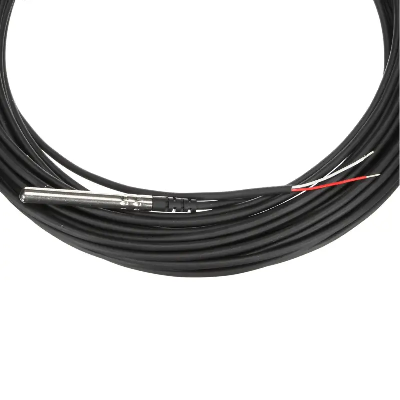 Čidlo teploty NTC- IP68, kabel L=12m, -50T105°C, kovové