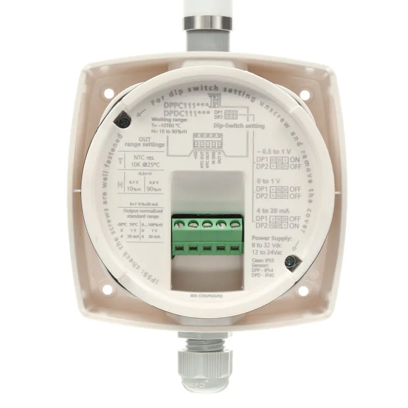 Čidlo vlhkosti pro průmysl - venkovní NTC -10-60°C,RH 10/90%, 0-1V