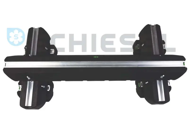 Sada kompletní antivibrační základna, 2ks, 600x180x95mm, včetně šroubů, DXL 600